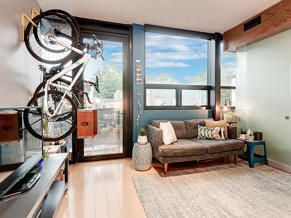 Store your bikes & walk out to your private balcony!