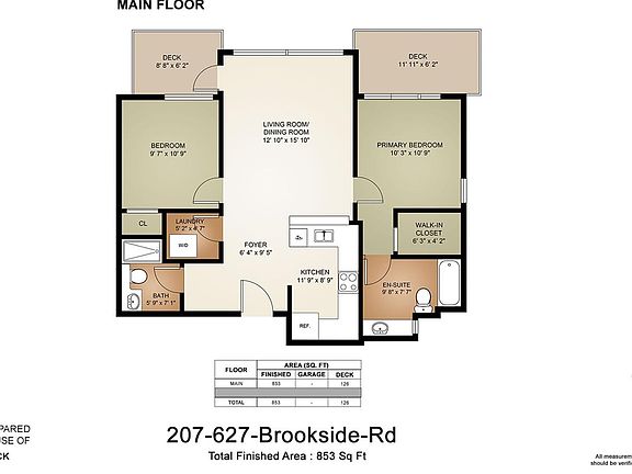 2nd image of 627 Brookside Rd #207