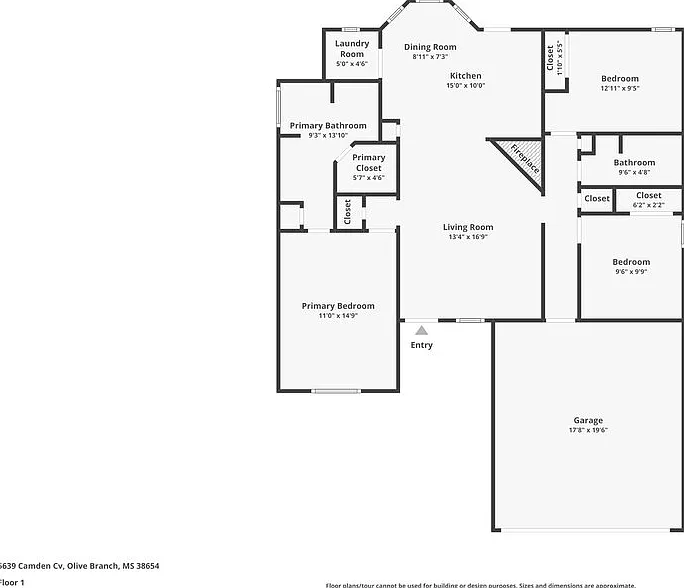 3 bed, 2.0 bath, 1385 sqft, $1,820 — Photo 2