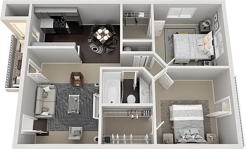 Floor plan The Olympus Cove