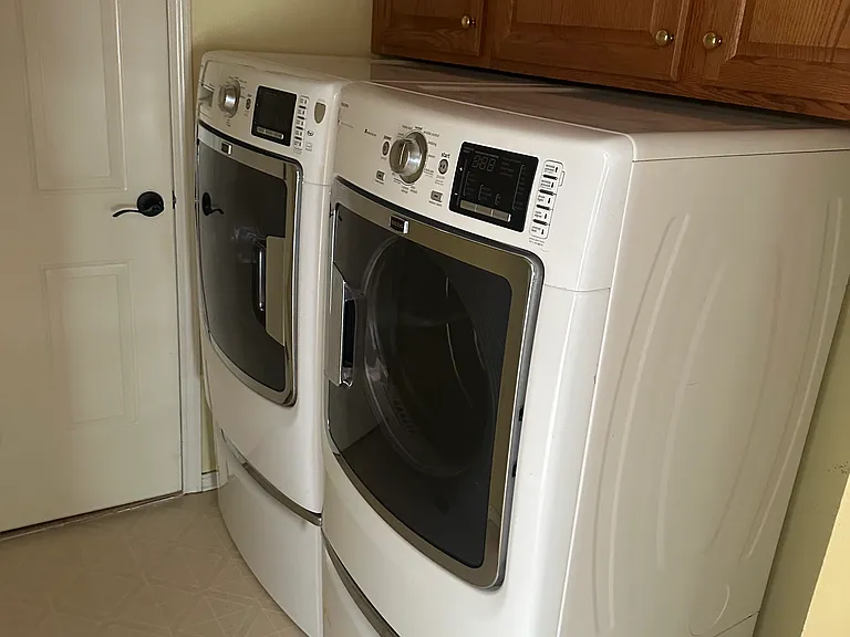 Laundry room & garage access