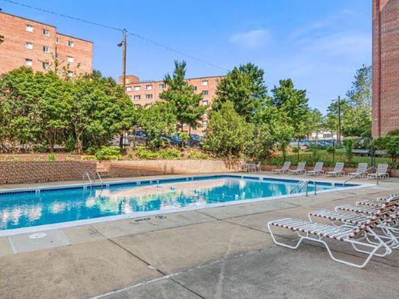 Outdoor pool and deck