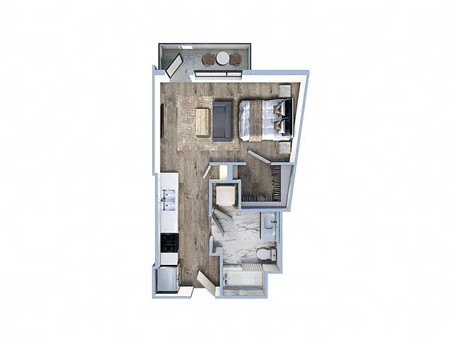 Floor plan Studio-A3