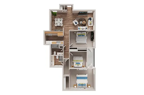 Floor plan Beringer