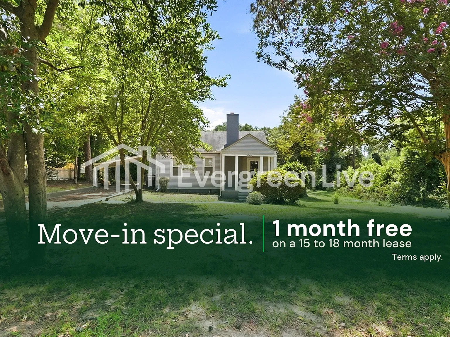 3 bed, 1.5 bath, 1138 sqft, $1,345 — Photo 1