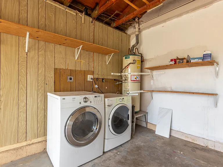 Washer and dryer