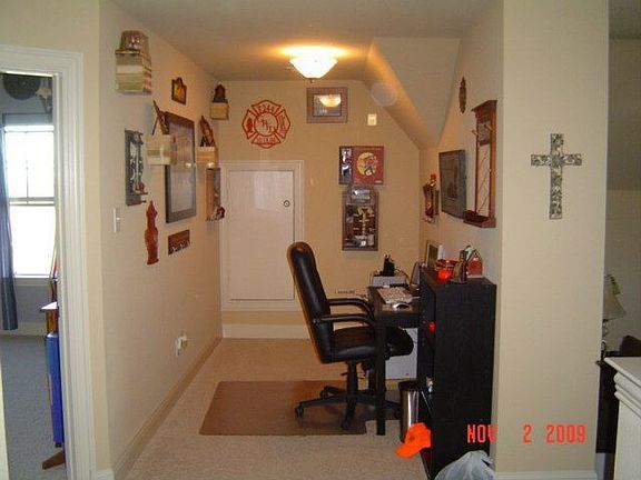 Computer/Data area with storage closet