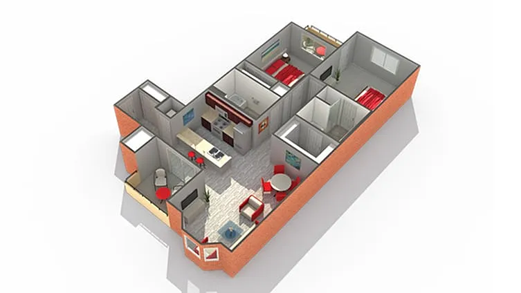 Floor plan Clinton