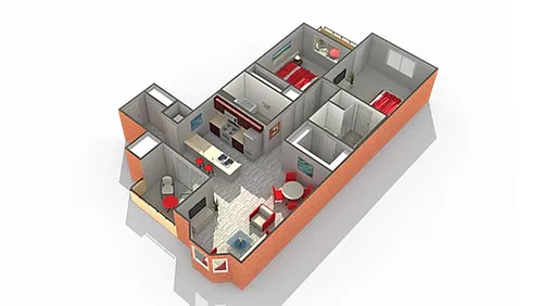 Floor plan Clinton