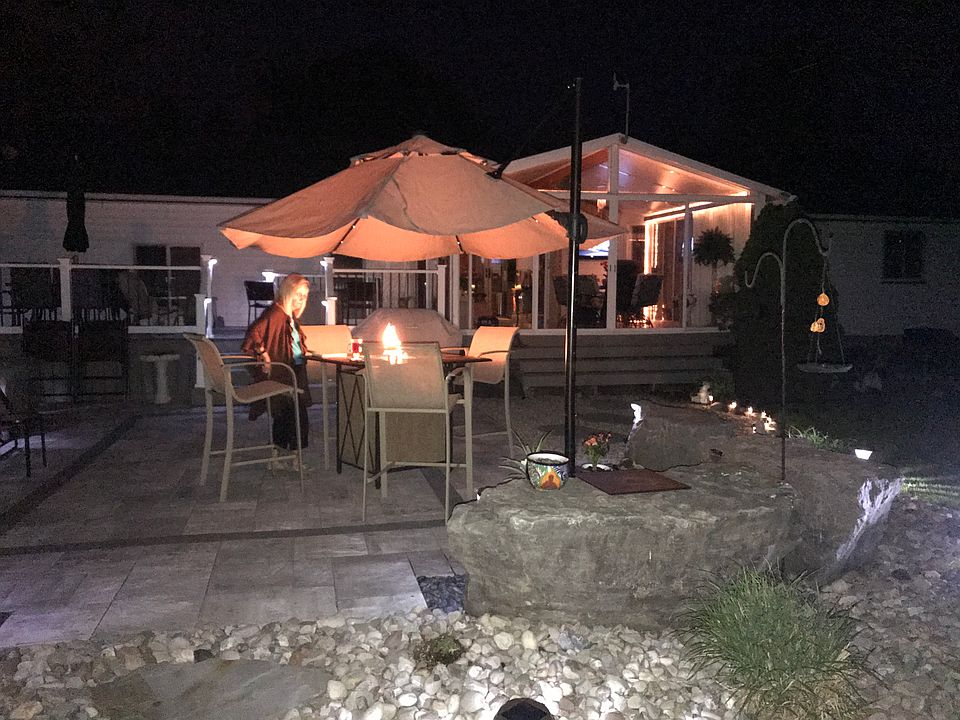 Backyard patio & deck