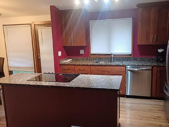 Kitchen island and sink