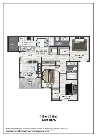 Floor plan C1