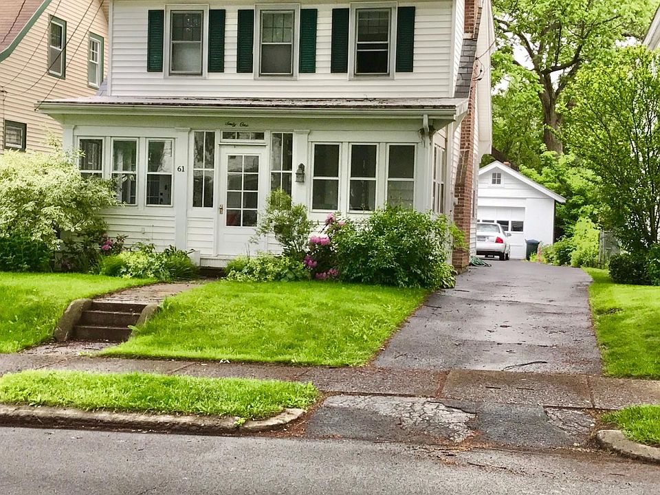 View of the front of the house