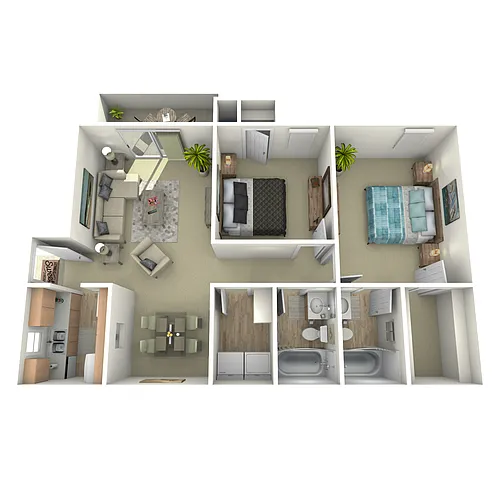 Floor plan B1