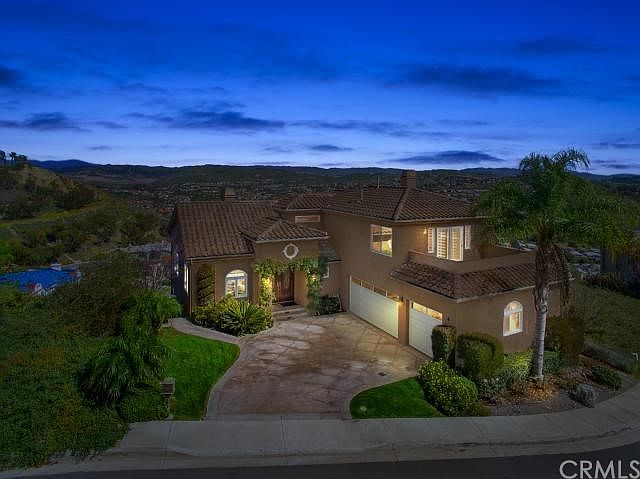 Evening shot with mountain views