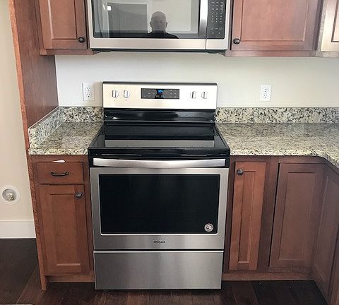 Stainless appliances