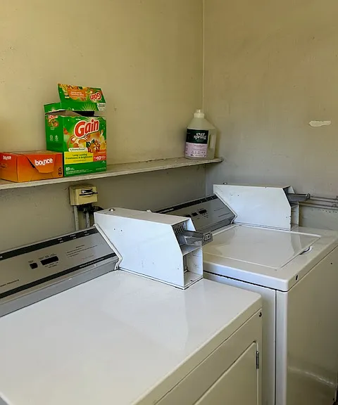 Coin operated washer and dryer