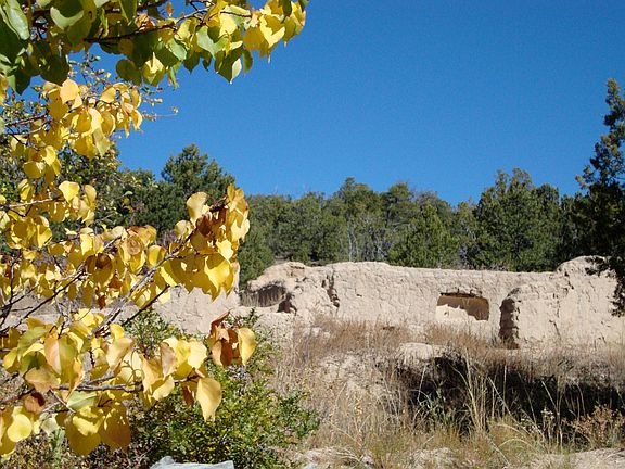 adobe ruin above irrigation