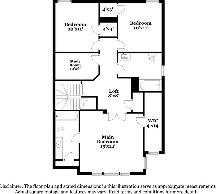 3 bed, 2.5 bath, 1688 sqft, $1,885 — Photo 2