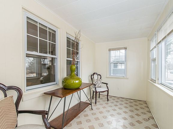 Sit on the enclosed front porch