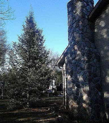Side view of Home