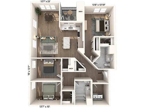 Floor plan C4a-Signature