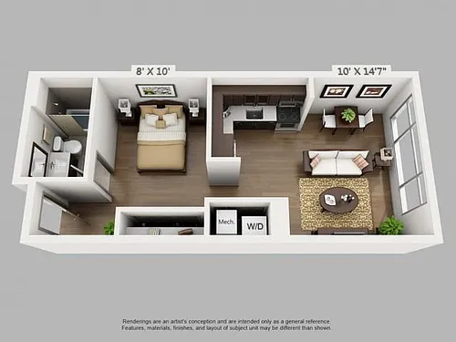 Floor plan Trek