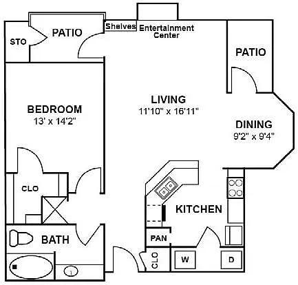 Floor plan A3R