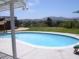Sparkling Pool and Shady Patio with Awesome, Unobstructed Westerly Views...