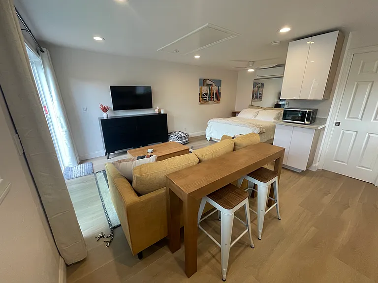 Seating spot to eat while watching TV