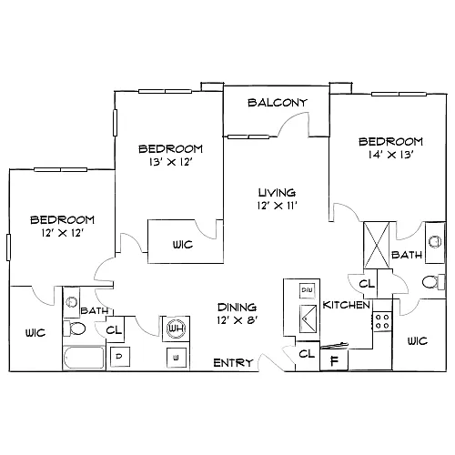 Floor plan Design 3A