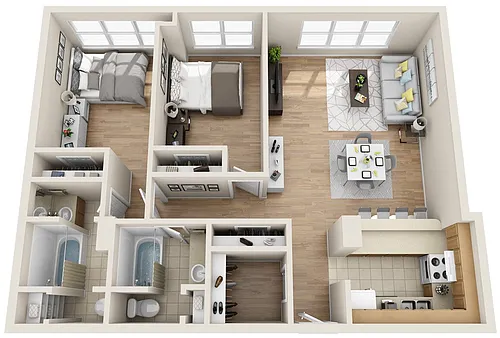 Floor plan The Winnetka