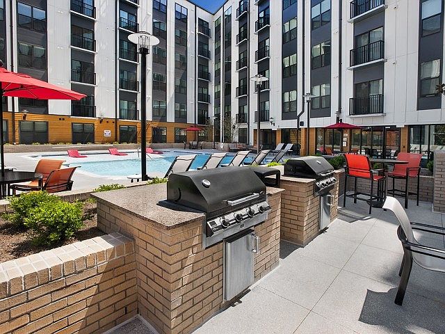 Poolside Grilling