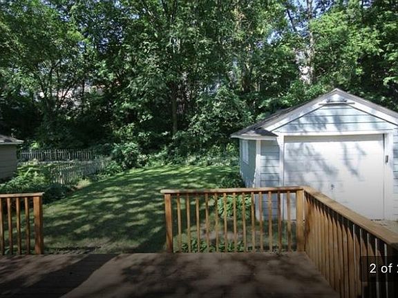 Summer backyard