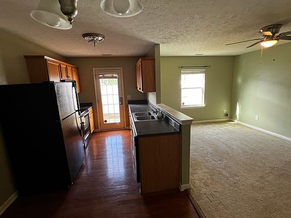 Kitchen and living room
