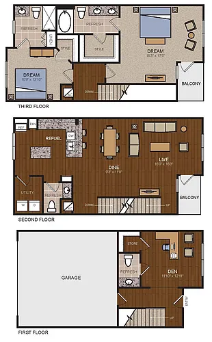 Floor plan TH