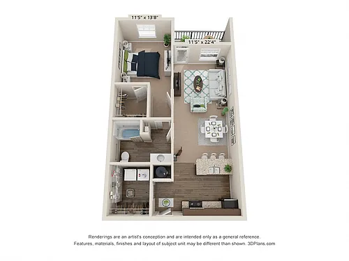 Floor plan The Highland