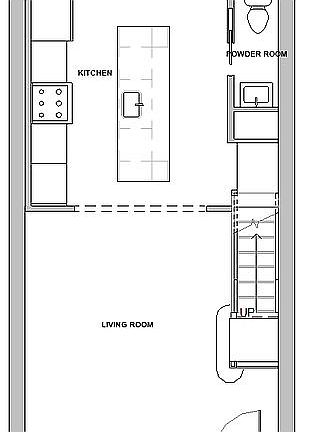 Main Living Area Floor Plan
