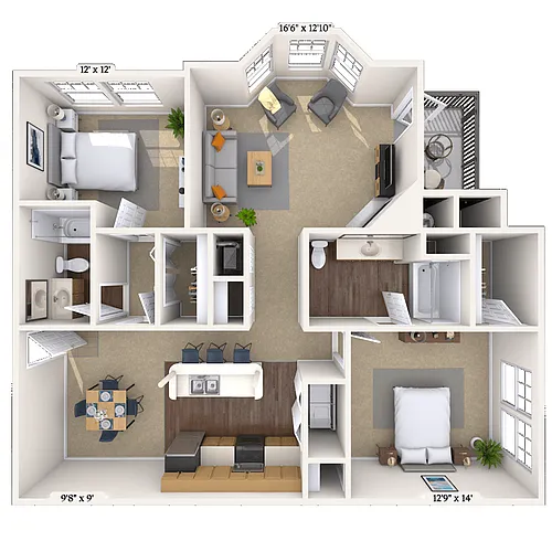 Floor plan Ansonborough