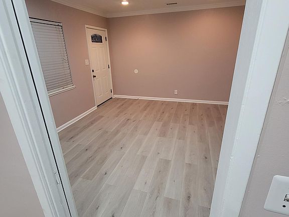 Front door dining room space