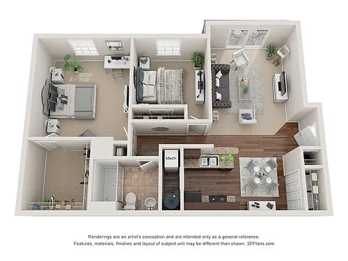 Floor plan The Winchester