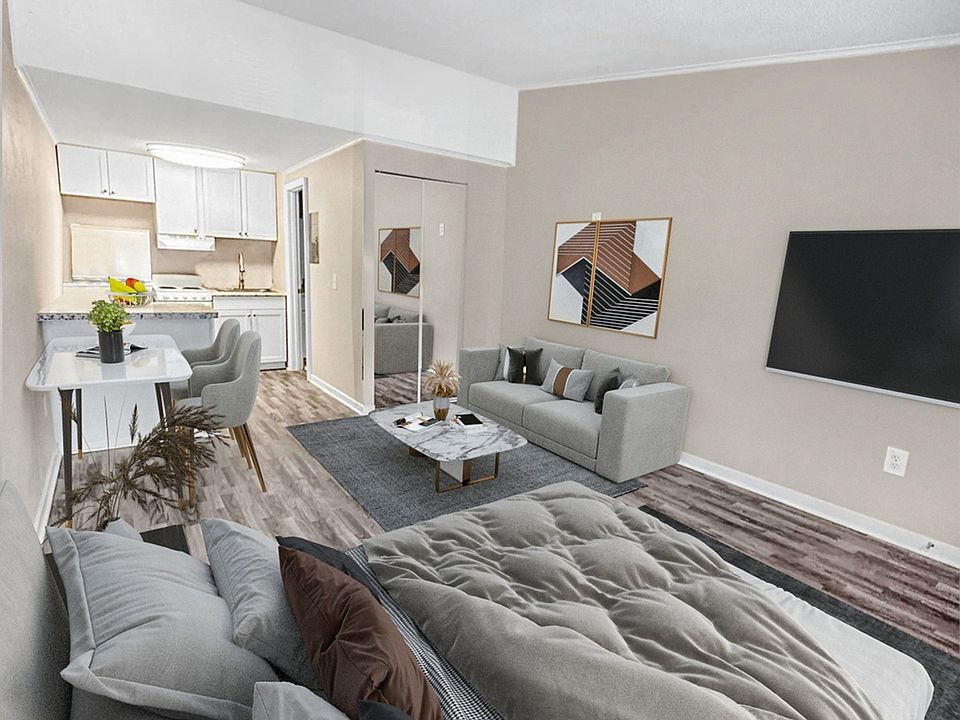 Enjoy a cozy and private studio space with easy access and flexible layout options to fit your lifestyle.