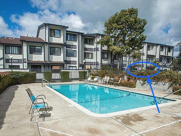 First Floor unit; close to pool, but not too close to be disruptive