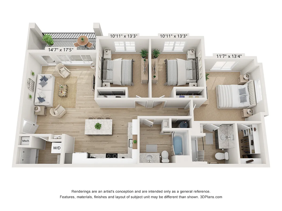 Floor plan 3X2