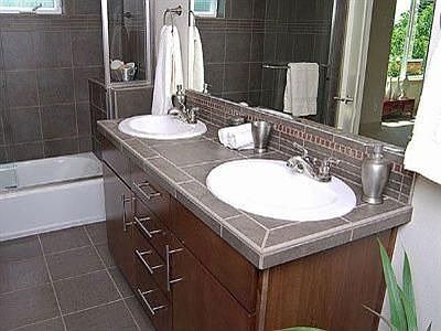 Tiled baths