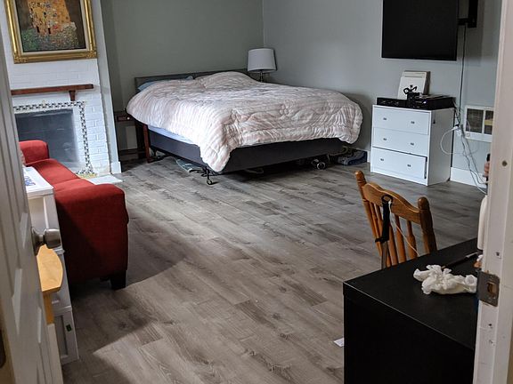 large 5th bedroom or 2nd living room with fireplace