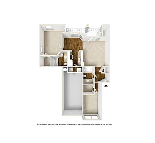 Floor plan B3
