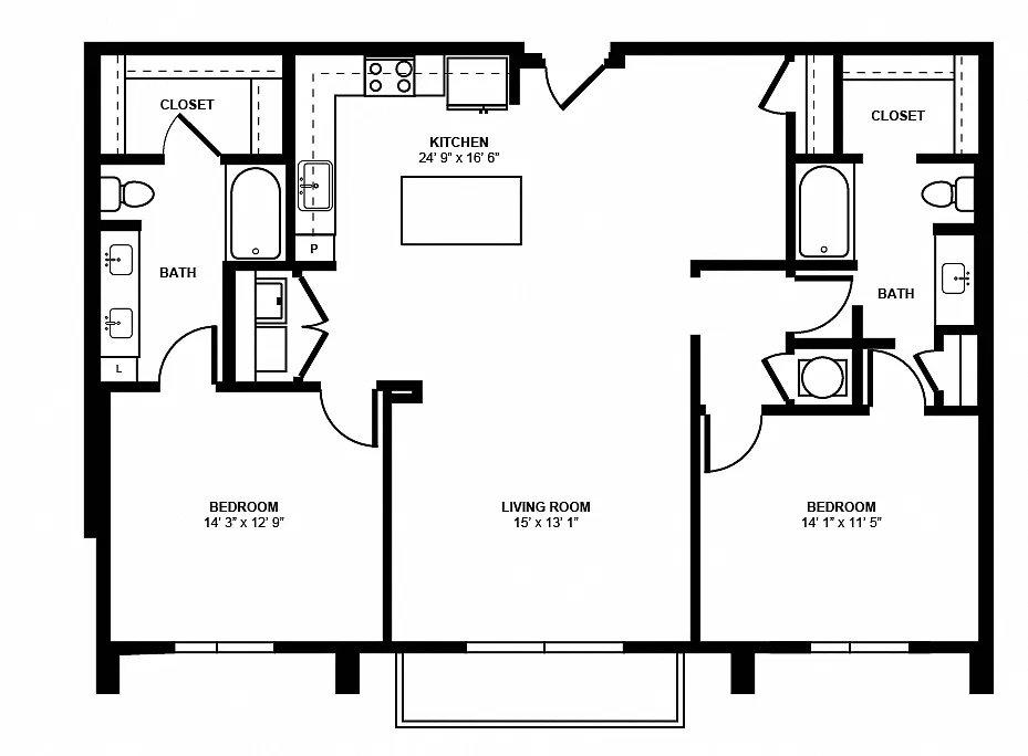 Floor plan B2E