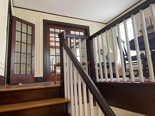 Entering the apartment