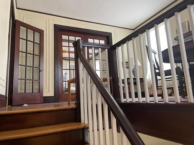 Entering the apartment